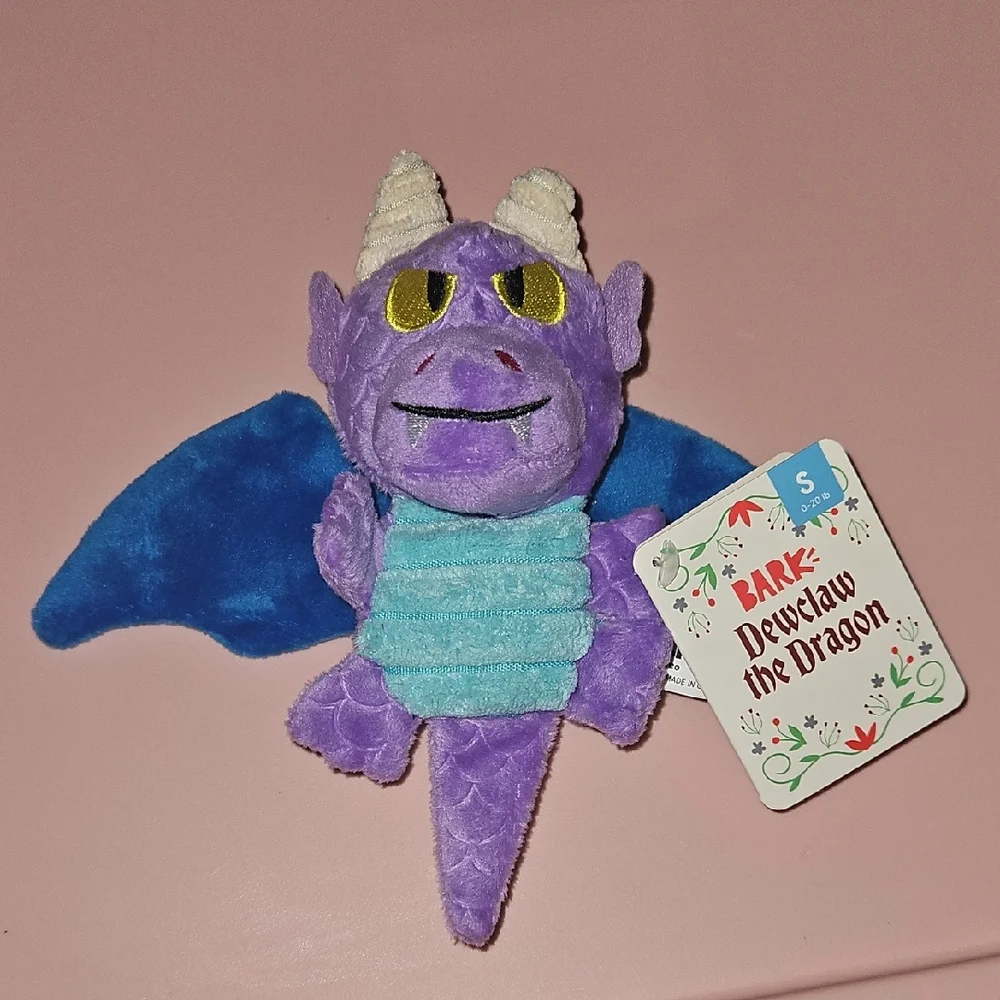 Purple Dragon Plush Toy
